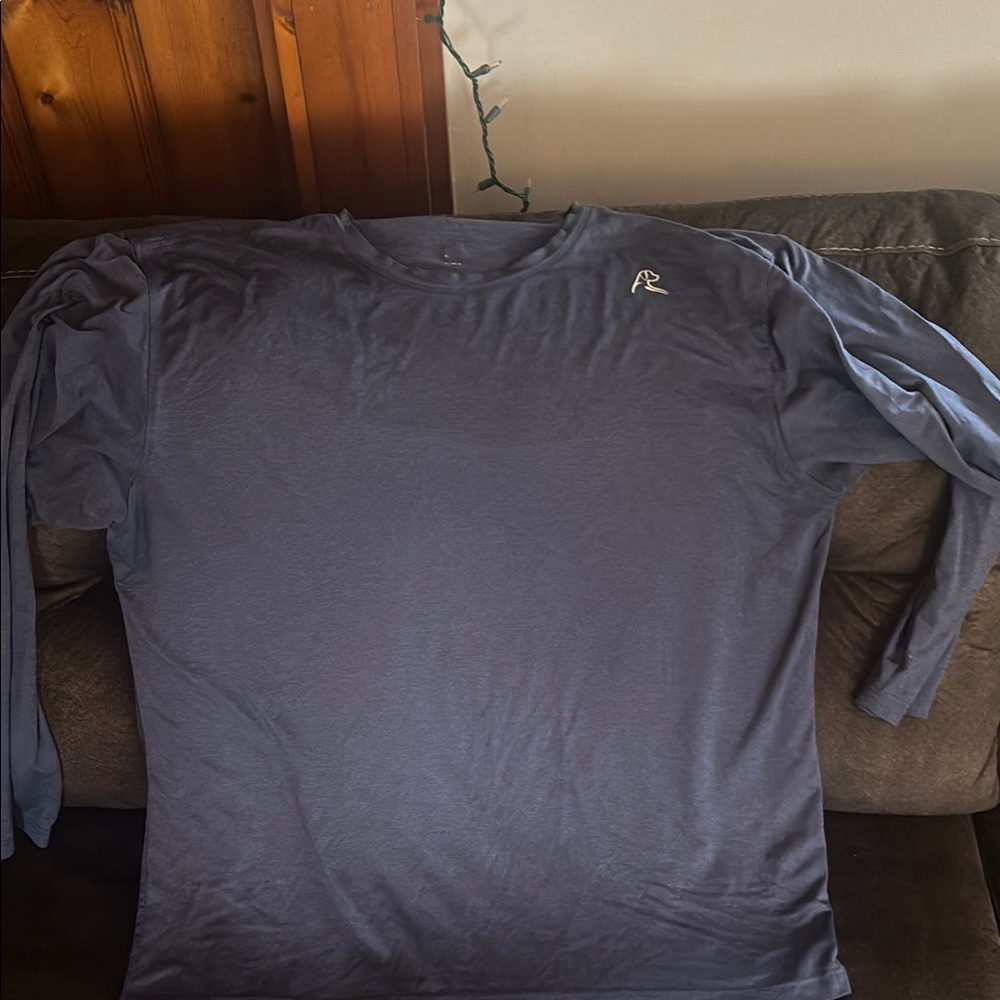 Rhobach blitz tech tee longsleeve blue